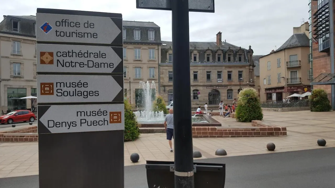 Appartement La Maison bleue, un emplacement de choix à Rodez France