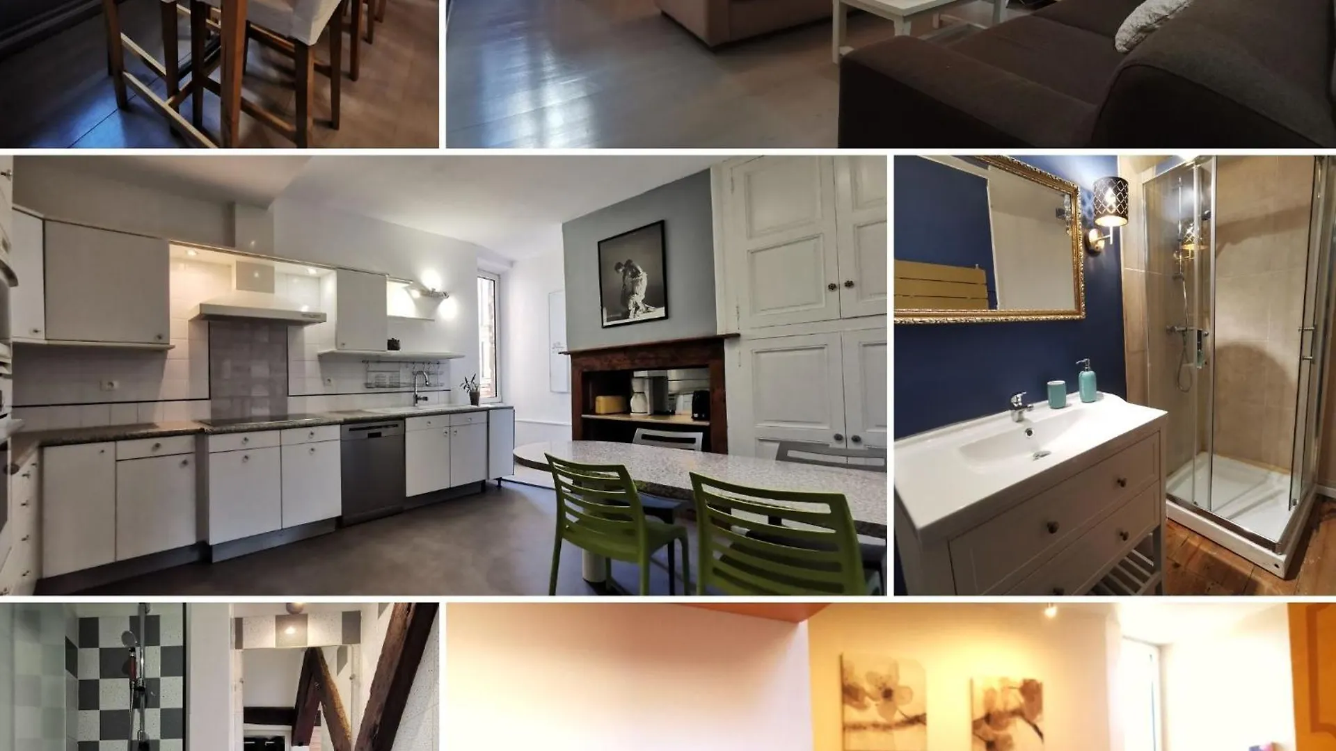 La Maison bleue, un emplacement de choix à Rodez France